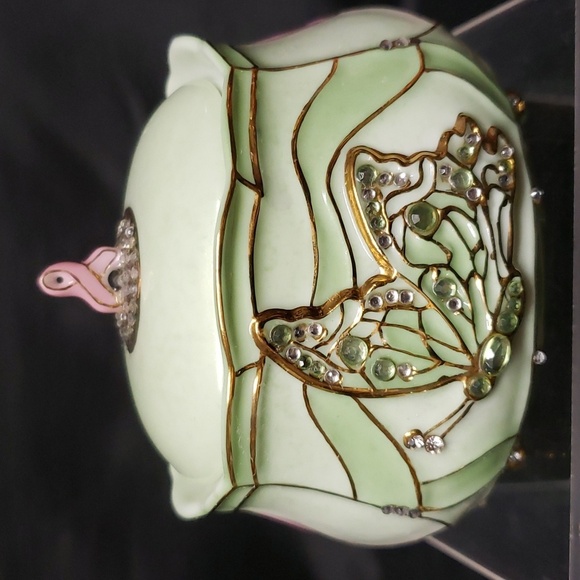 Ardleigh Elliott 2003 Wings of Faith A Promise of Hope Ceramic Music Box - Picture 1 of 10